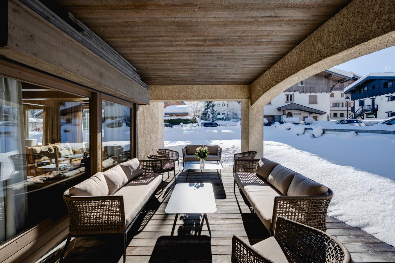 Hotel La Grange D'Arly Megève Esterno foto