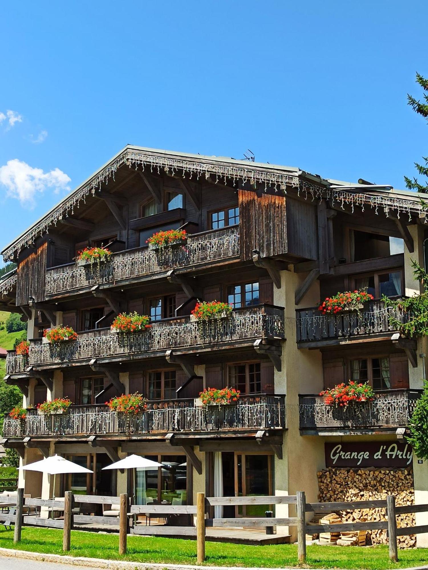 Hotel La Grange D'Arly Megève Esterno foto