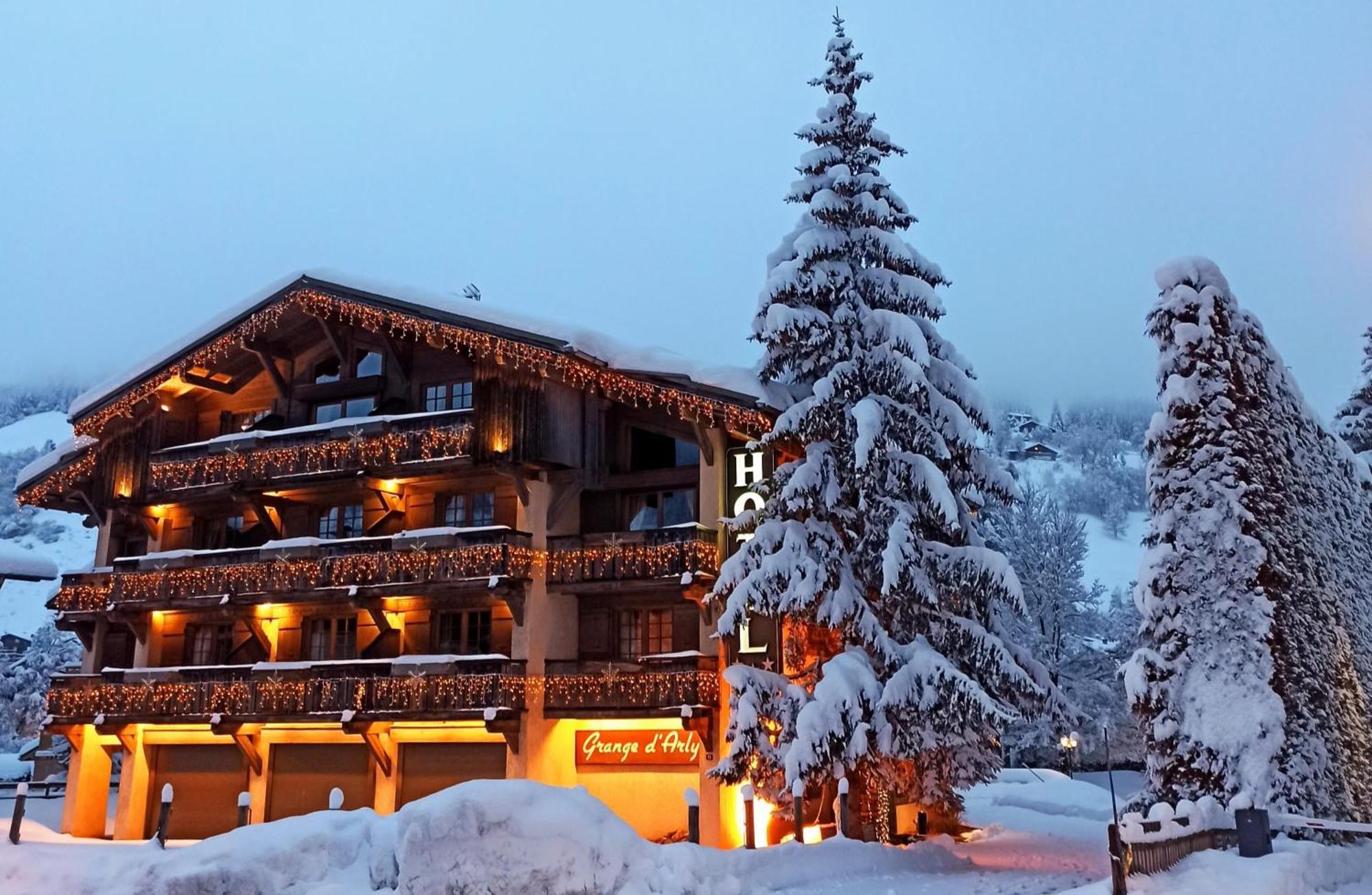 Hotel La Grange D'Arly Megève Esterno foto